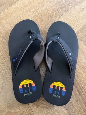 Sanuk Ziggy St Hawaii - Men flip flops